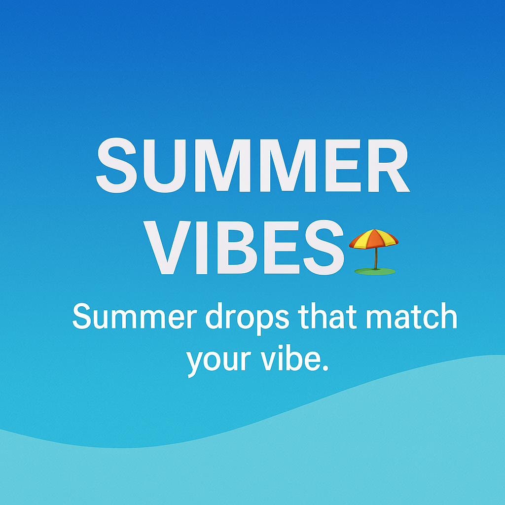 Summer Vibes🏖️